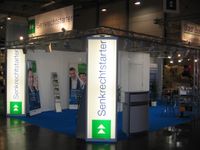 Messestand mit Traversen in Essen